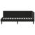 Cadru de pat colțar cu headboard Negru 80 x 200 cm Catifea GartenMobel Dekor