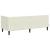 Cadru de pat colțar cu headboard Crem 80 x 200 cm Catifea GartenMobel Dekor
