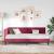 Cadru de pat colțar cu headboard bordo 90 x 190 cm Catifea GartenMobel Dekor