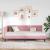 Cadru de pat colțar cu headboard Roz 100 x 200 cm Catifea GartenMobel Dekor