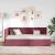 Cadru de pat colțar cu headboard bordo 80 x 200 cm țesătură GartenMobel Dekor