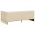 Cadru de pat colțar cu headboard Crem 80 x 200 cm țesătură GartenMobel Dekor