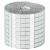 Placă Mozaic cu Oglindă 12 pcs Argintiu 100 x 4 cm Sticlă GartenMobel Dekor