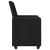 Scaun de sufragerie 2 pcs Negru 57 x 66 x 94 cm țesătură GartenMobel Dekor