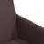 Scaun de sufragerie 2 pcs Maro închis 57 x 66 x 94 cm țesătură GartenMobel Dekor