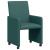Scaun de sufragerie 2 pcs Verde închis 57 x 66 x 94 cm țesătură GartenMobel Dekor