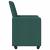 Scaun de sufragerie 2 pcs Verde închis 57 x 66 x 94 cm țesătură GartenMobel Dekor