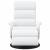 Fotoliu recliner Alb 71 x 98 x 106 cm Piele artificială GartenMobel Dekor