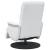 Fotoliu recliner Alb 71 x 98 x 106 cm Piele artificială GartenMobel Dekor
