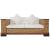 Set canapele cu perne, 2 piese, maro, ratan natural GartenMobel Dekor