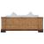 Set canapele cu perne, 3 piese, maro, ratan natural GartenMobel Dekor