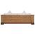 Set de canapele cu perne, 2 piese, maro, ratan natural GartenMobel Dekor