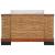Set de canapele cu perne, 2 piese, maro, ratan natural GartenMobel Dekor