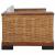 Set de canapele cu perne, 2 piese, maro, ratan natural GartenMobel Dekor