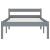 Cadru de pat, gri, 90 x 200 cm, lemn masiv de pin GartenMobel Dekor