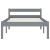 Cadru de pat, gri, 100 x 200 cm, lemn masiv de pin GartenMobel Dekor