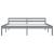 Cadru de pat, gri, 180 x 200 cm, lemn masiv de pin GartenMobel Dekor