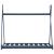 Cadru pat de copii, gri, 70 x 140 cm, lemn masiv de pin GartenMobel Dekor
