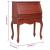 Birou secretar, maro, 78 x 42 x 103 cm, lemn masiv de mahon GartenMobel Dekor