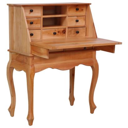 Birou secretar, 78 x 42 x 103 cm, lemn masiv de mahon GartenMobel Dekor