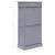 Pantofar, gri, 50x28x98 cm, lemn de paulownia GartenMobel Dekor
