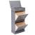 Pantofar, gri, 50x28x98 cm, lemn de paulownia GartenMobel Dekor