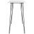 Set mobilier de bar, 5 piese, alb GartenMobel Dekor