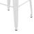 Set mobilier de bar, 5 piese, alb GartenMobel Dekor