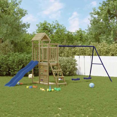 Set de joacă pentru exterior, lemn de pin impregnat GartenMobel Dekor