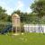 Set de joacă pentru exterior, lemn masiv de pin GartenMobel Dekor