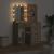 Masă de Machiaj 2 pcs Maro 50 x 41 x 135 cm Lemn compozit GartenMobel Dekor