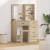 Masă de Machiaj 2 pcs Maro 50 x 41 x 135 cm Lemn compozit GartenMobel Dekor