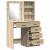 Masă de Machiaj 2 pcs Maro 50 x 41 x 135 cm Lemn compozit GartenMobel Dekor