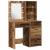 Masă de Machiaj 2 pcs Maro 50 x 41 x 135 cm Lemn compozit GartenMobel Dekor