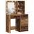 Masă de Machiaj 2 pcs Maro 50 x 41 x 135 cm Lemn compozit GartenMobel Dekor