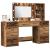 Masă de Machiaj 3 pcs Maro 40 x 41 x 135 cm Lemn compozit GartenMobel Dekor