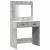 Masă de Machiaj 2 pcs Gri 78,5 x 41 x 135 cm Lemn compozit GartenMobel Dekor