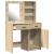 Set de Dressing cu sertar 2 pcs Stejar Sonoma 50 x 41 x 135 cm GartenMobel Dekor