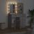 Set de Dressing 2 pcs sonoma gri 50 x 41 x 135 cm Lemn compozit GartenMobel Dekor