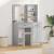 Set de Dressing 2 pcs sonoma gri 50 x 41 x 135 cm Lemn compozit GartenMobel Dekor