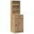 Set de Dressing cu raft 2 pcs stejar artizanal 50 x 41 x 135 cm GartenMobel Dekor