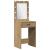 Set de Dressing cu raft 2 pcs stejar artizanal 50 x 41 x 135 cm GartenMobel Dekor
