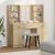 Set de Dressing cu sertar 3 pcs Stejar Sonoma 50 x 41 x 135 cm GartenMobel Dekor