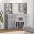 Set de Dressing 3 pcs sonoma gri 50 x 41 x 135 cm Lemn compozit GartenMobel Dekor