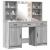 Set de Dressing 3 pcs sonoma gri 50 x 41 x 135 cm Lemn compozit GartenMobel Dekor