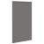 Jaluzea cu role opace gri 130x210 cm lățime material 126,6 cm GartenMobel Dekor