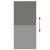 Jaluzea cu role opace gri 90x230 cm Lățime material 85,7 cm GartenMobel Dekor