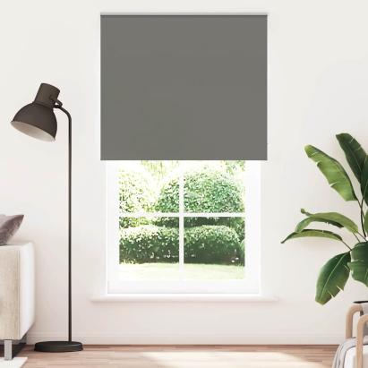Jaluzea cu role opace gri 130x230 cm Lățime material 126,6 cm GartenMobel Dekor