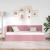 Cadru de pat colțar cu headboard Roz 80 x 200 cm Catifea GartenMobel Dekor