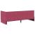 Cadru de pat colțar cu headboard bordo 80 x 200 cm Catifea GartenMobel Dekor